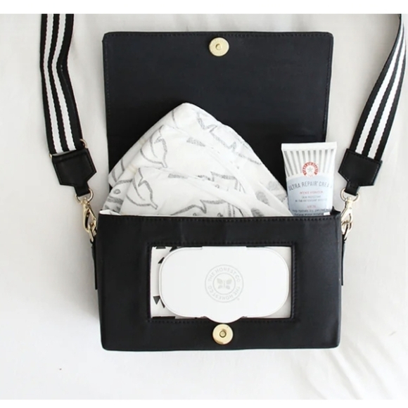 ToteSavvy Change Kit Crossbody Bag in Black NWT - Picture 4 of 4